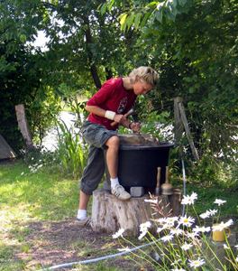 im KARAMULIS-Gartenatelier